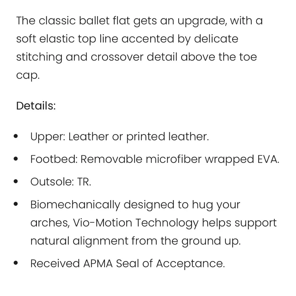 NEW Vionic Caroll flats 5 - Picture 6 of 6